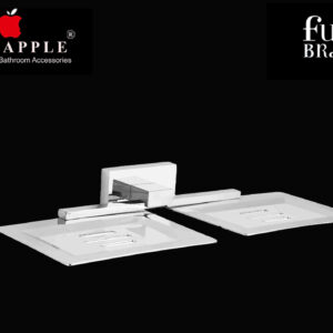 DANUBE SERIES DOUBLE SOAP DISH  by Red Apple®( FULLY BRASS )