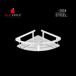 SHELF Series S S Corner - Premium (SS 304 Range) by Red Apple