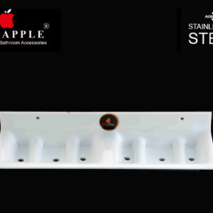Acrylic Series Double Soap Dish B&W-04 by Red Apple®