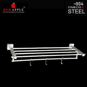 Towel Rack with Rod 24” by Red Apple®