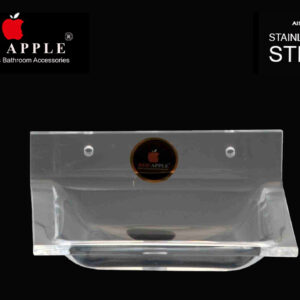 Acrylic Clear Series Soap Dish Clear-01 ( Square) by Red Apple®