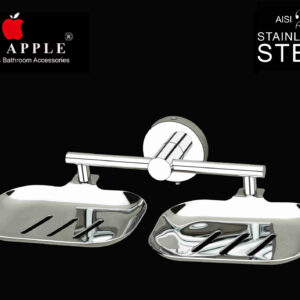 KOMATI SERIES DOUBLE SOAP DISH  by Red Apple®( SS 202 Range )