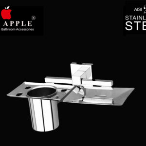 VOLTA SERIES SOAP DISH & TOOTHBRUSH TUMBLER by Red Apple®( SS 202 Range )