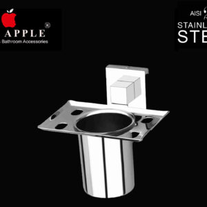 VOLTA SERIES TOOTHBRUSH TUMBLER by Red Apple®( SS 202 Range )