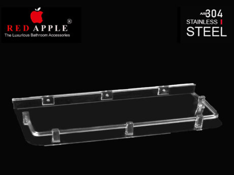 Acrylic Clear Series Shelf by Red Apple®