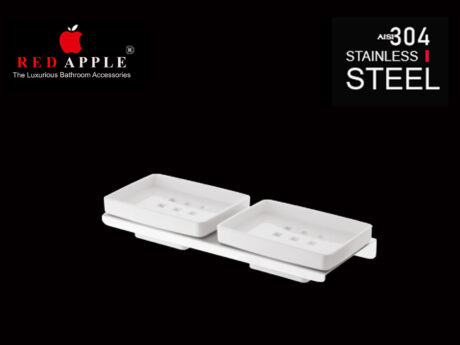 RHINE SERIES DOUBLE SOAP DISH  by Red Apple®( SS 304 Range )
