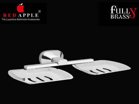 MEKONG SERIES DOUBLE SOAP DISH  by Red Apple®( FULLY BRASS )