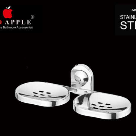 OCEAN SERIES DOUBLE SOAP DISH  by Red Apple®( SS 304 Range )