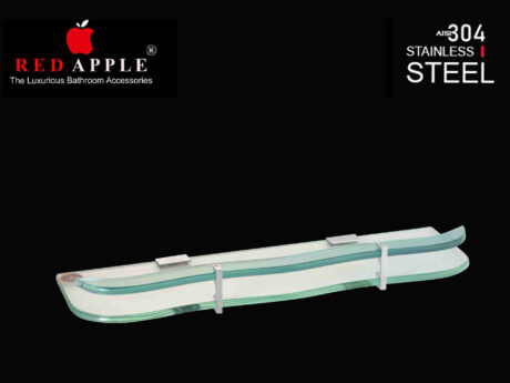 Glass Shelf Zig-Zag Series by Red Apple®