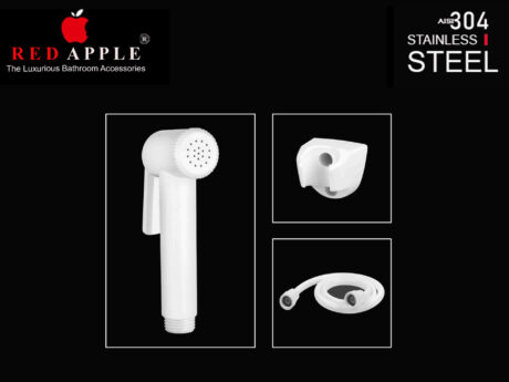 PTMT Health Faucet Set Jaquar White HF-1183 by Red Apple®