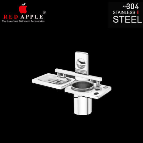 TIGRIS SERIES SOAP DISH & TOOTHBRUSH TUMBLER by Red Apple®( SS 304 Range )