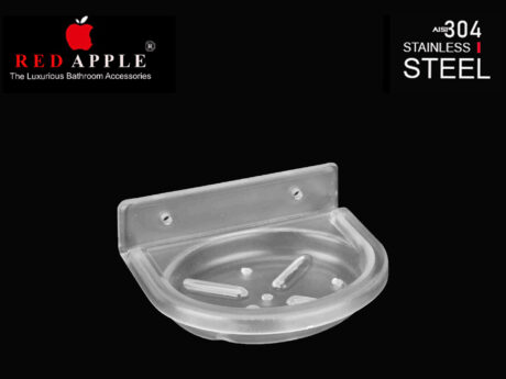 Unbreakable Series Soap Dish ( Round )  by Red Apple®