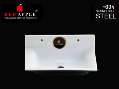 Acrylic Series Soap Dish B&W-01 ( Square) by Red Apple®
