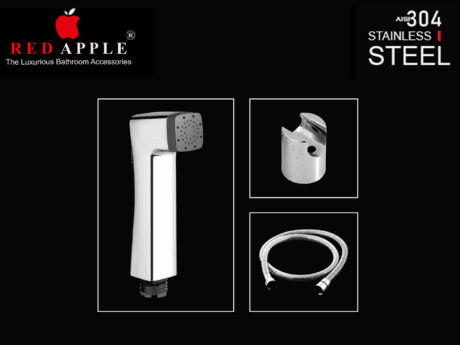 PTMT Health Faucet Set Squaro Chrome HF-1160 by Red Apple®