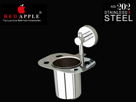 KOMATI SERIES TOOTHBRUSH TUMBLER by Red Apple®( SS 202 Range )