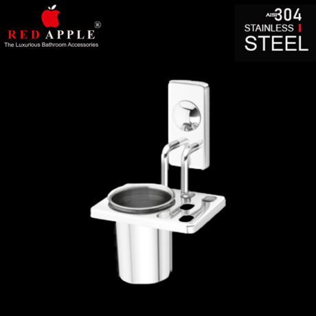 TIGRIS SERIES TOOTHBRUSH TUMBLER by Red Apple®( SS 304 Range )