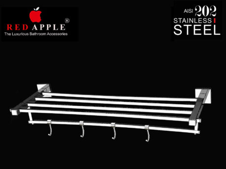 VOLTA SERIES Towel Rack with Rod 24'' by Red Apple®( SS 202 Range )