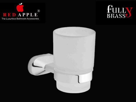 MEKONG SERIES TOOTHBRUSH TUMBLER by Red Apple®( FULLY BRASS )